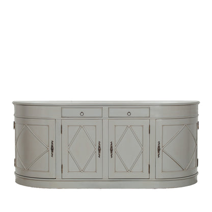 Classical Grey French Style Sideboard
