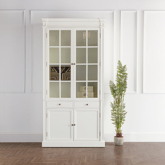 French Traditional Display Cabinet with 2 Doors