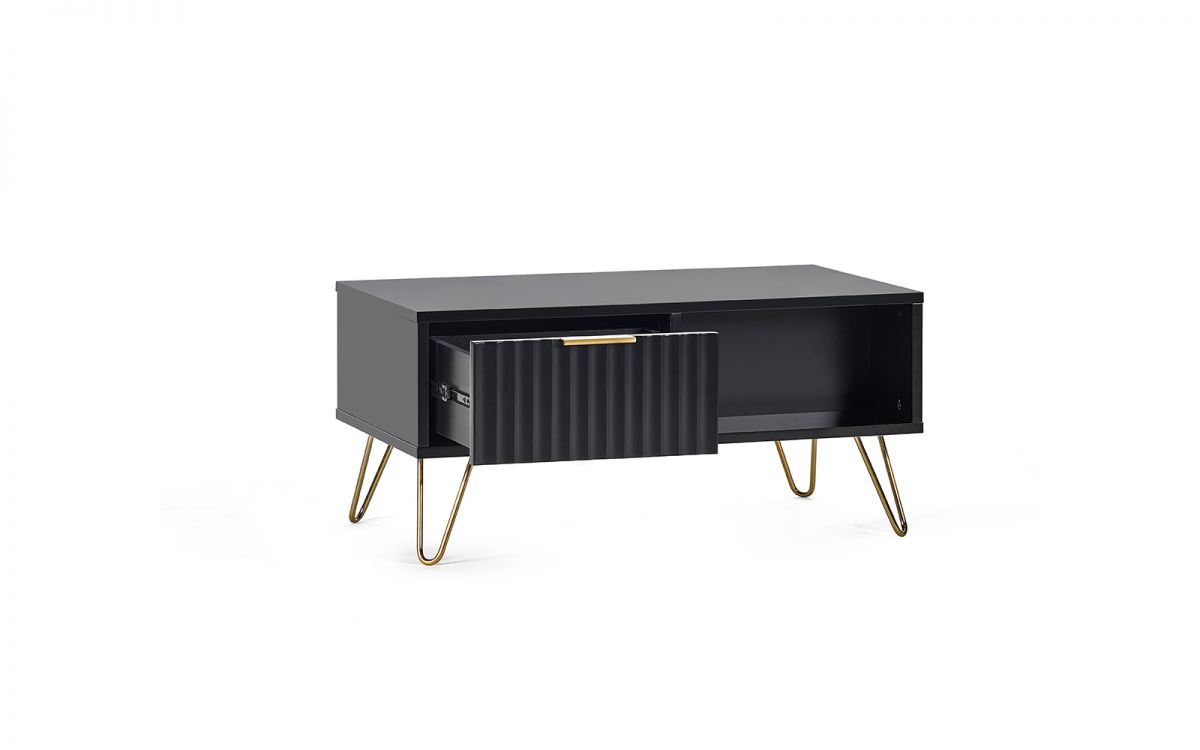 Murano Coffee Table - Matt Black