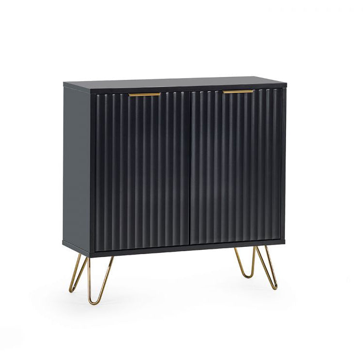 Murano Compact Sideboard - Matt Black